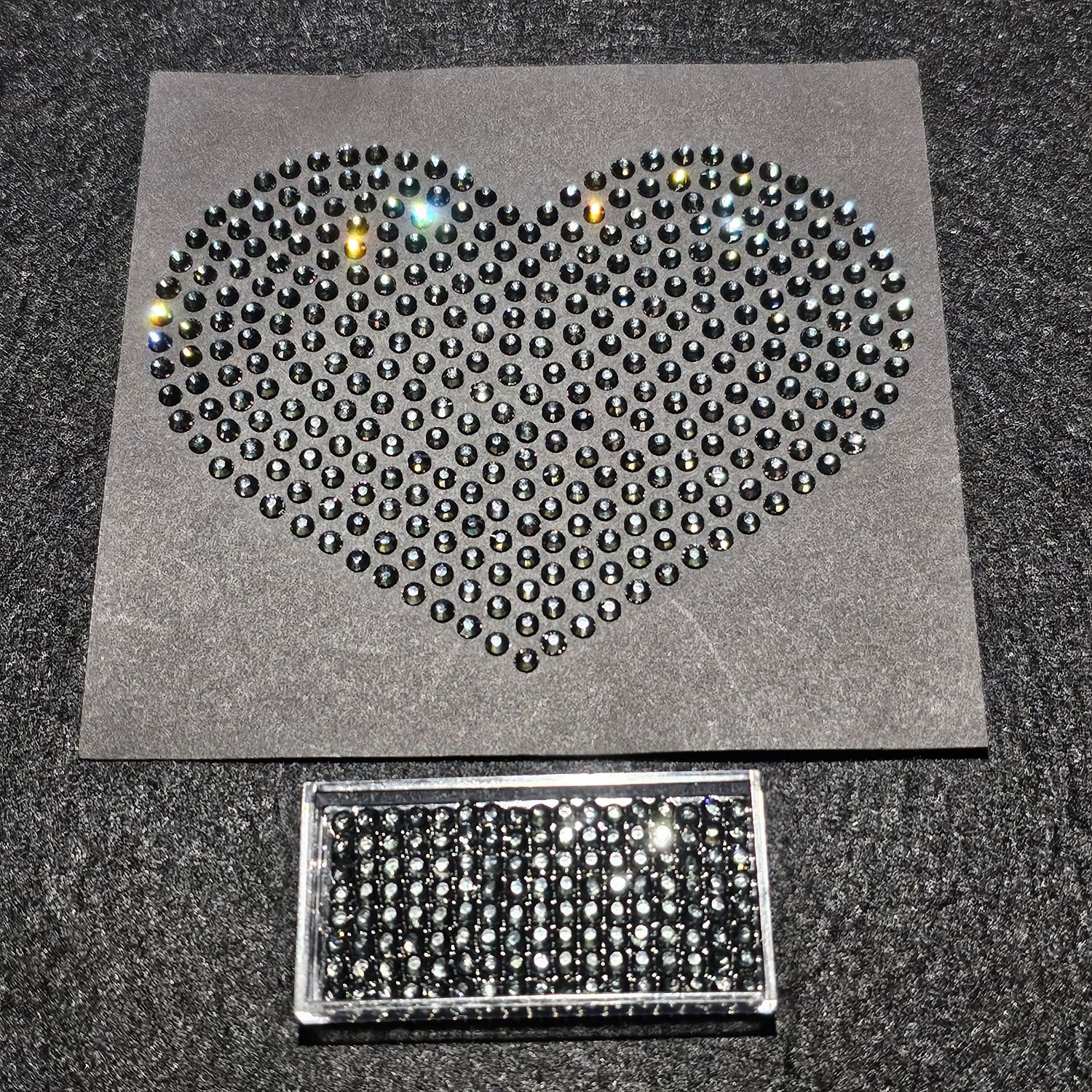 250 Gross Hotfix ICY Obsidian Rhinestones