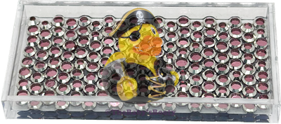 250 Gross Metalites Silver Rose Hotfix Rhinestones