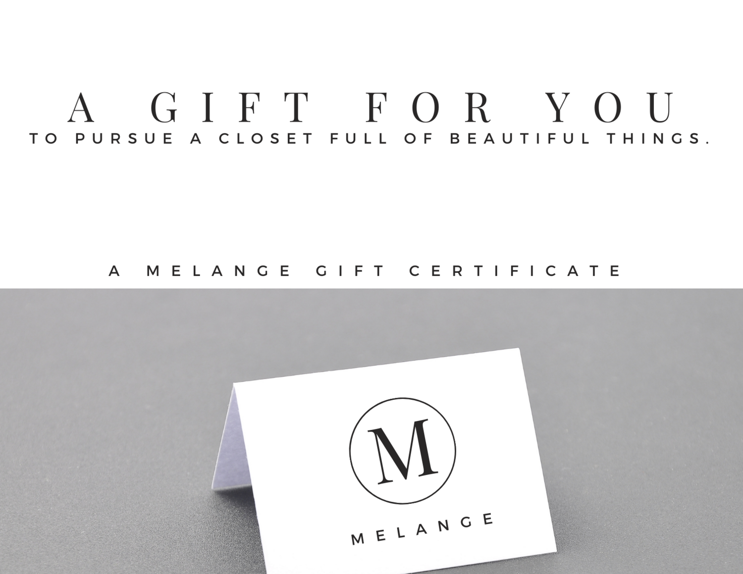 Gift Certificate