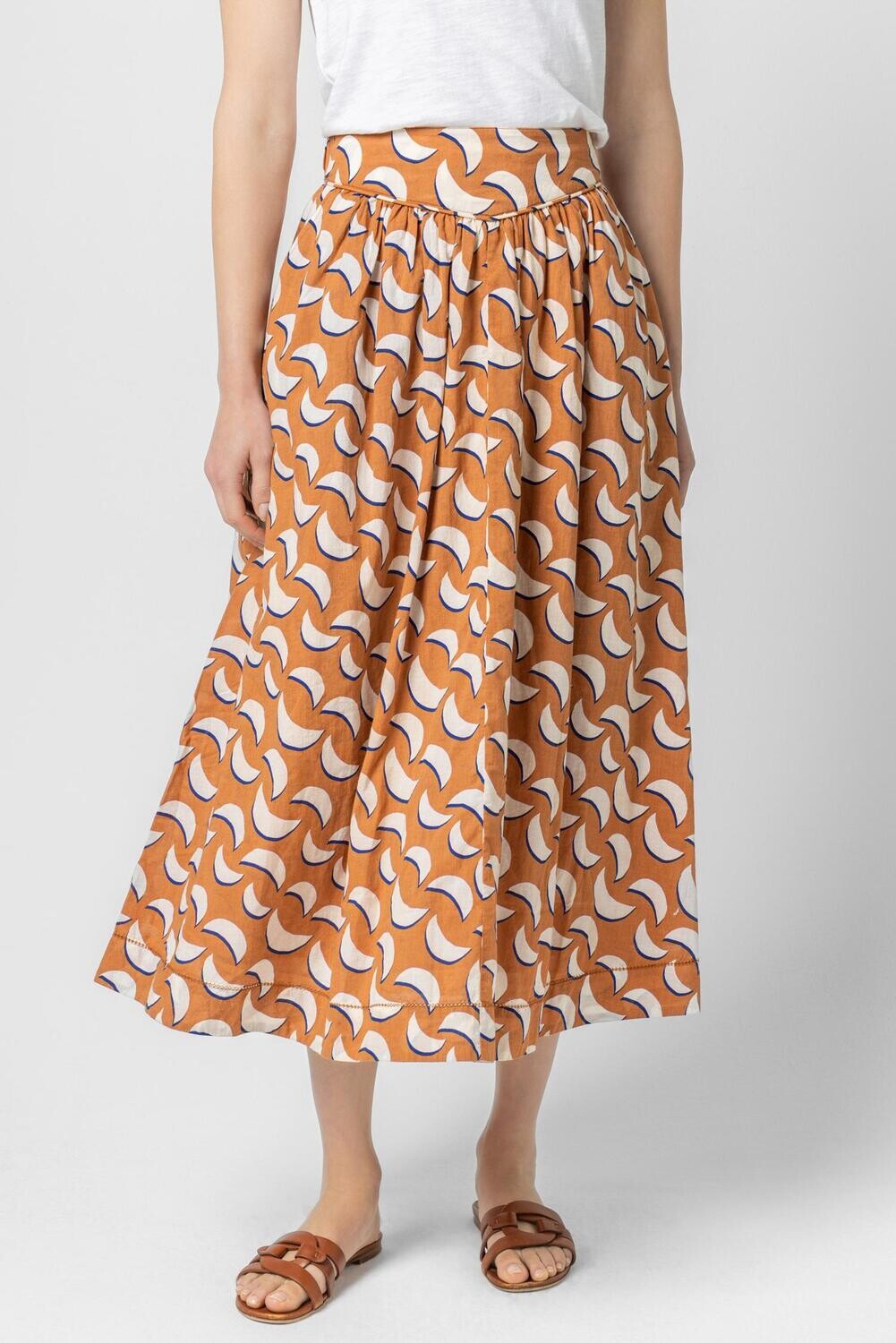 Poplin Yoke Skirt Bamboo Lilla P