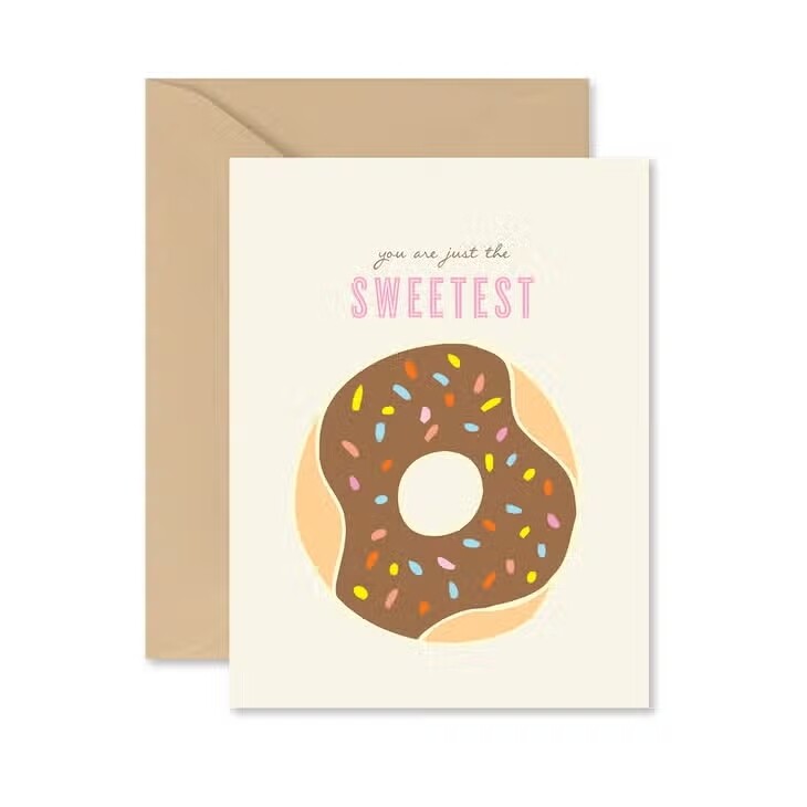 Ginger P. Designs Greeting Card in Sweetest Donut Thank You