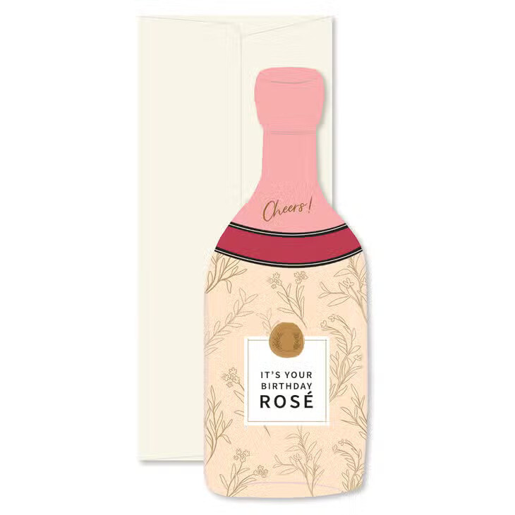 Ginger P. Designs Greeting Card in Birthday Rose