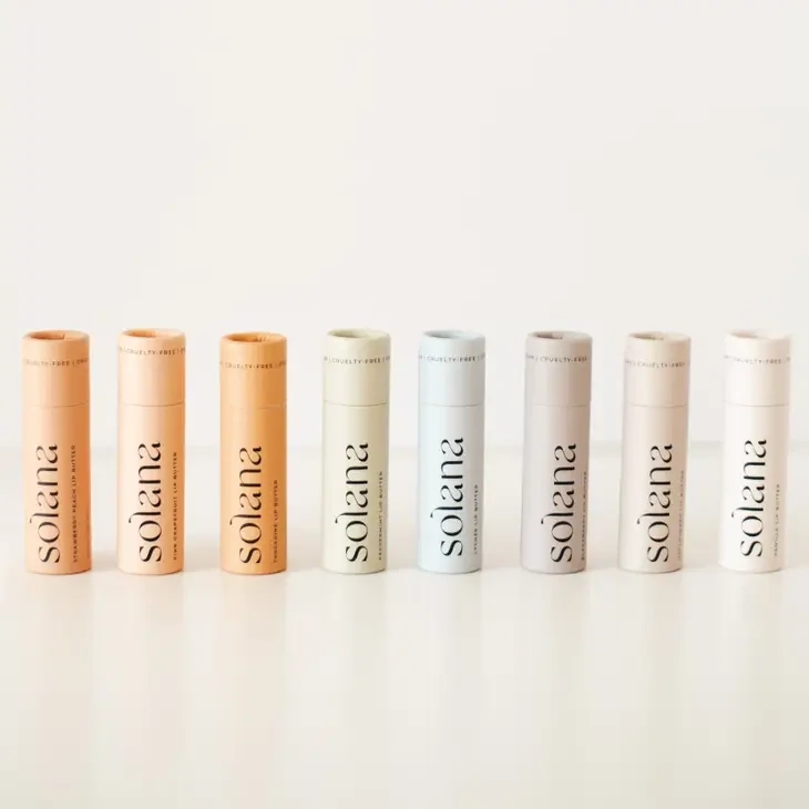 Solana Eco-Friendly Lip Balm in Pink Grapefruit