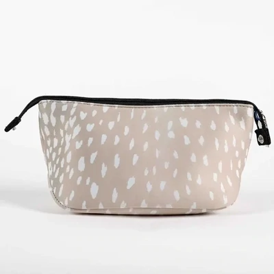 Parker & Hyde Cosmetic Bag in Tan Fawn