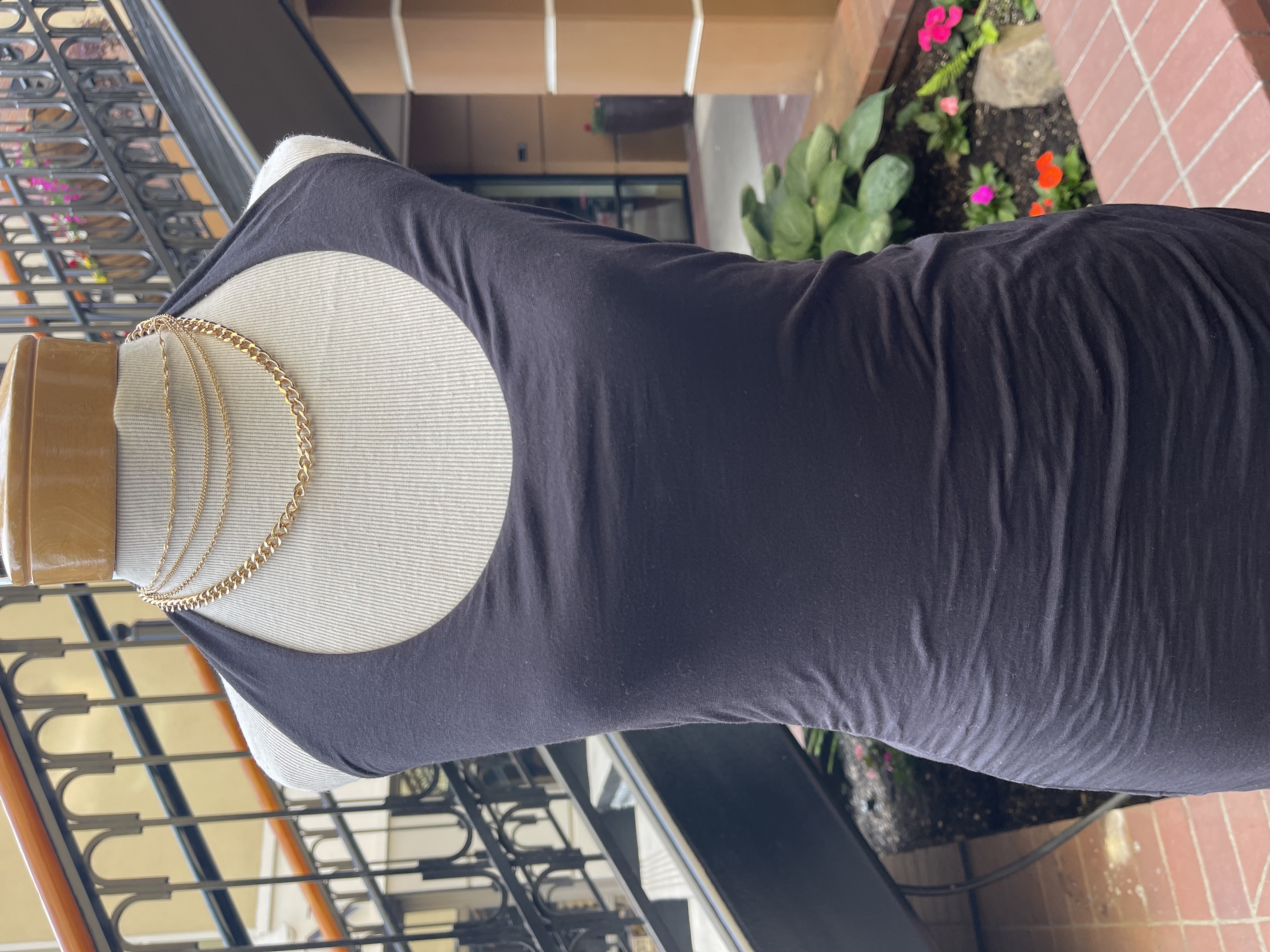 Velvet Amanda Halter Tank Dress in Black