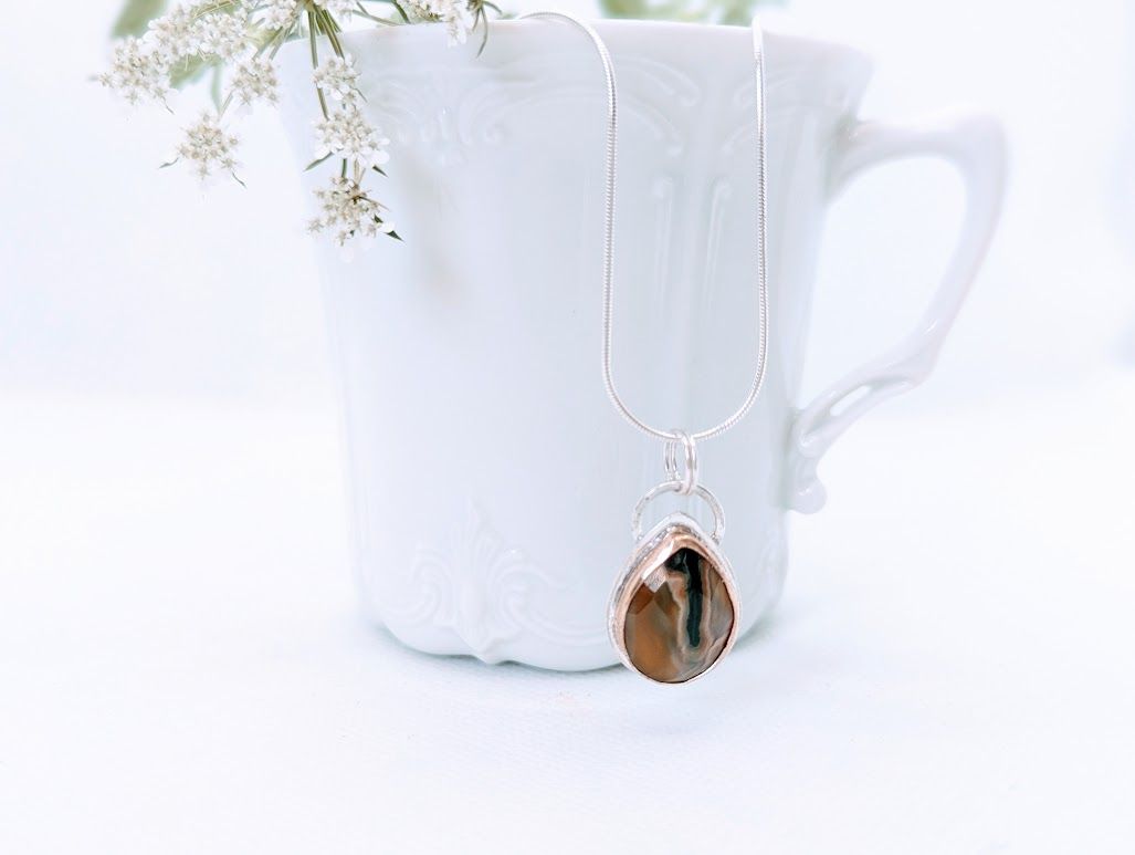 Savage Roots Marin Necklace in Garden Quartz