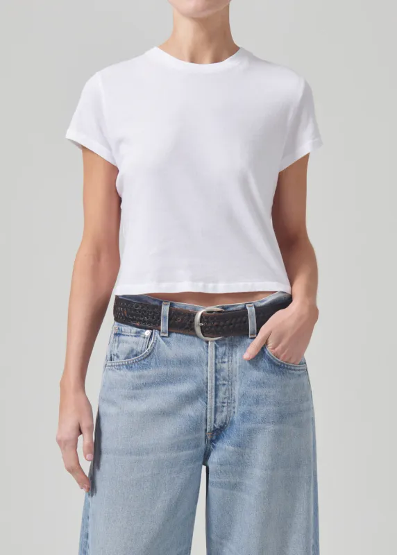 Citizens of Humanity Kyle Tee in White Citizens of Humanity Kyle Tee in White