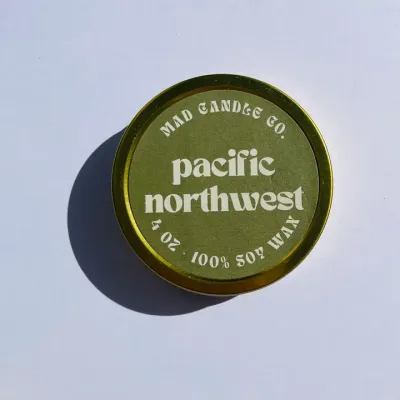 Mad Candle Co. Pacific Northwest Soy Candle Mad Candle Co. Pacific Northwest Soy Candle