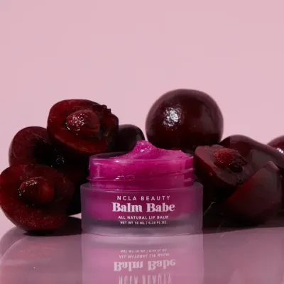 NCLA Beauty Balm Babe Lip Balm in Black Cherry NCLA Beauty Balm Babe Lip Balm in Black Cherry