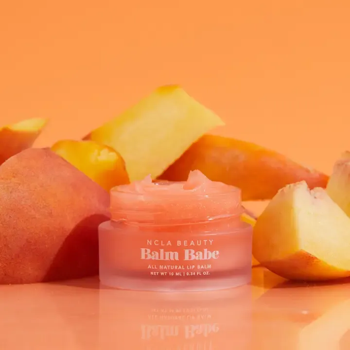 NCLA Beauty Balm Babe Lip Balm in Peach NCLA Beauty Balm Babe Lip Balm in Peach