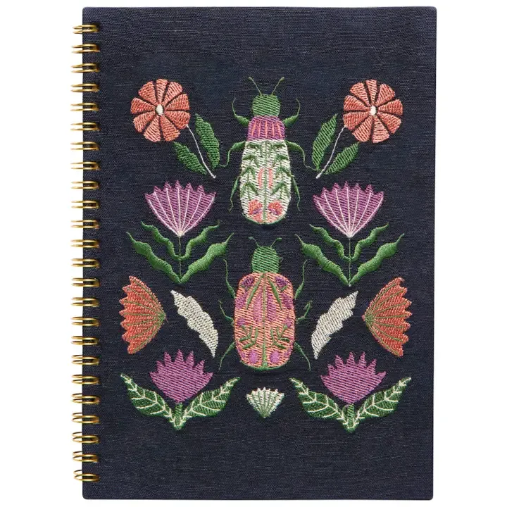 Danica Studio Amulet Ring Bound Embroidered Notebook