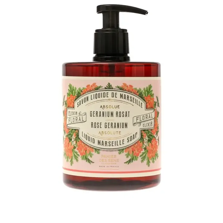 Panier Des Sens Liquid Marseilles Soap in Rose Geranium