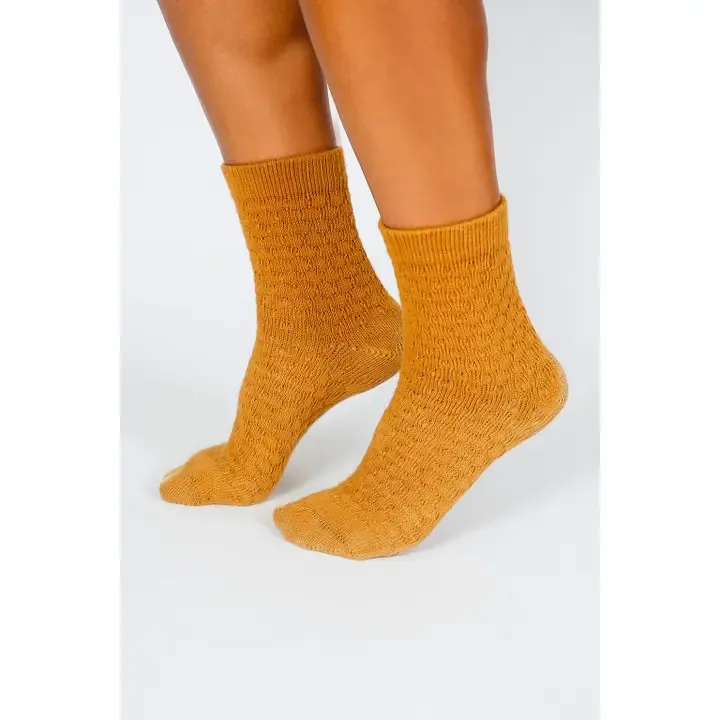 Tailored Union Eben Ankle Sock in Rust
