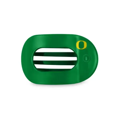 Teleties Medium Round Flat Hair Clip in University of Oregon