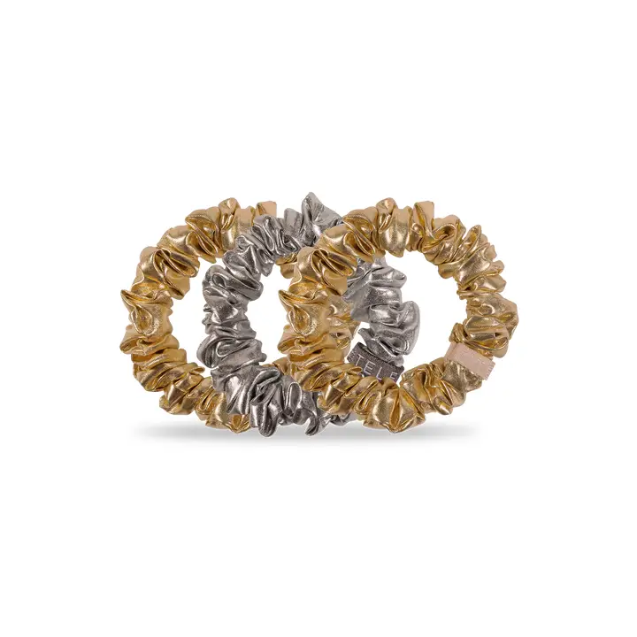 Teleties Small Hair Scrunchies in Year of Glam