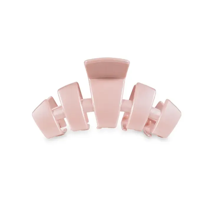 Teleties Small Classic Hair Clip in Pearly Pink Teleties Small Classic Hair Clip in Pearly Pink