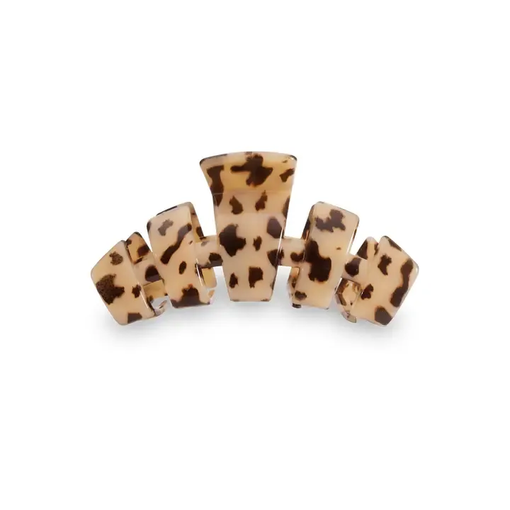 Teleties Medium Classic Hair Clip in Blonde Tortoise