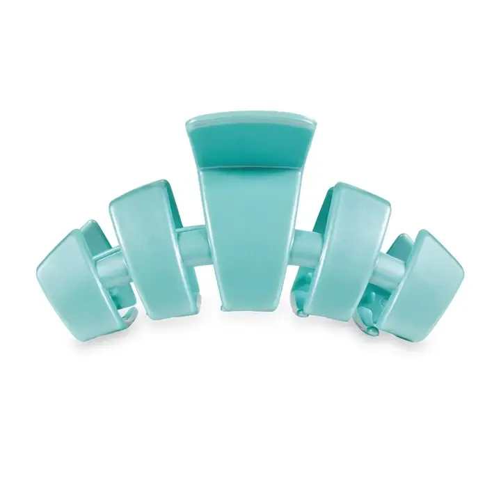 Teleties Medium Classic Hair Clip in Totally Turquoise