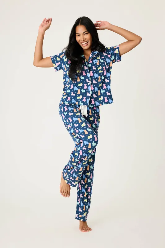 PJ Salvage Whimsy Set in Navy