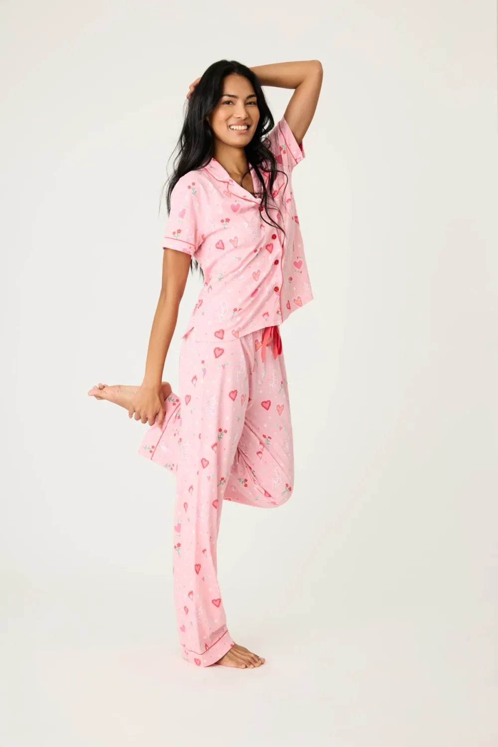 PJ Salvage Whimsy Set in Pink Orchid