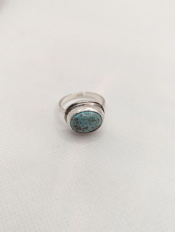 Savage Roots Francis Ring in Variscite & Sterling Silver