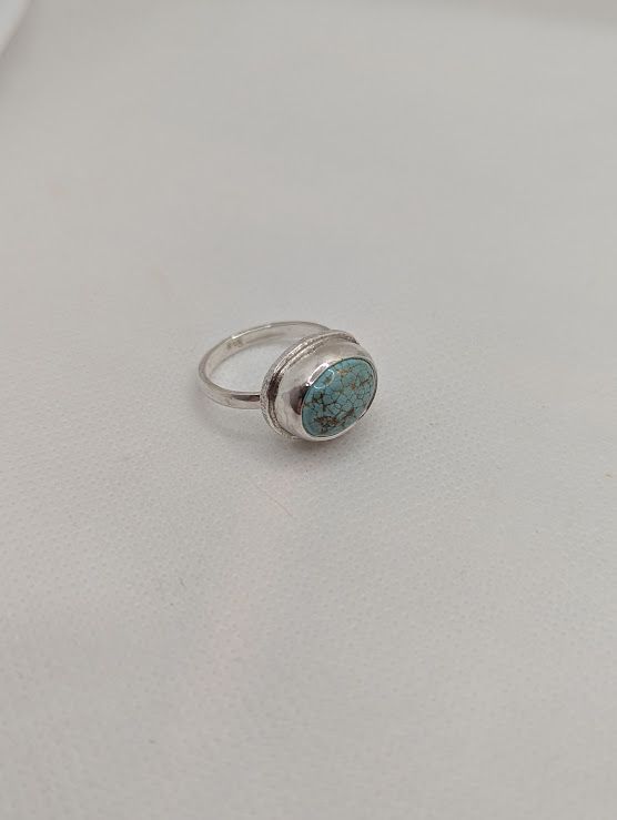 Savage Roots Francis Ring in Variscite & Sterling Silver