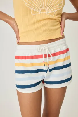 PJ Salvage Maritime Lounge Short in Ivory PJ Salvage Maritime Lounge Short in Ivory