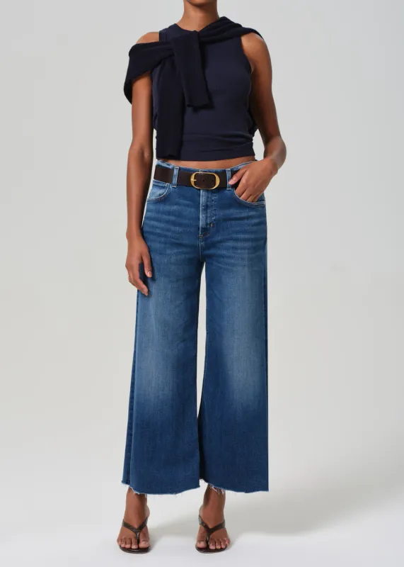 Citizens of Humanity Lyra Wide Leg Crop in Ambry