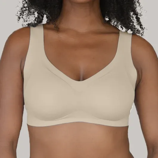 Only Bra V-Neck Lift Bra in Nude