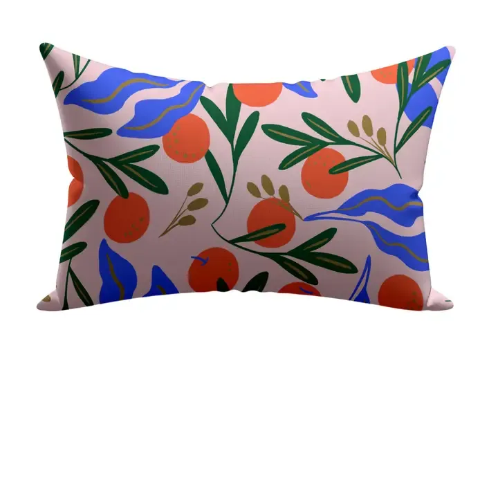 Hang Accessories Satin Pillowcase in Italian Orange