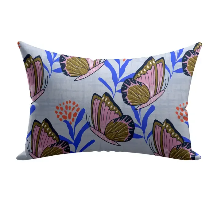 Hang Accessories Satin Pillowcase in Butterflies