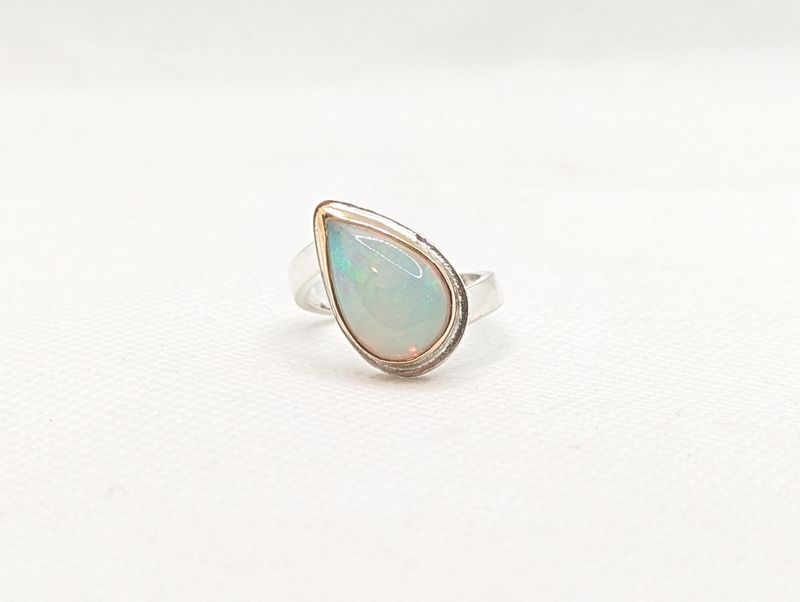 Savage Roots Le Bijou Ring in Ethiopian Opal