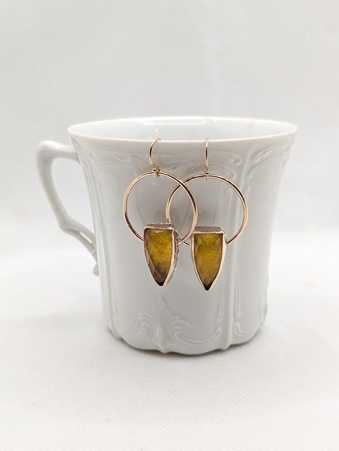 Savage Roots Sunny Days Earrings in Citrine