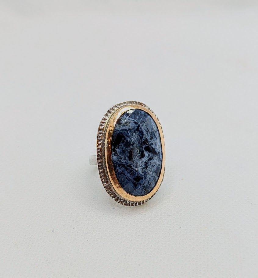 Savage Roots Delfine Ring in Pieteriste