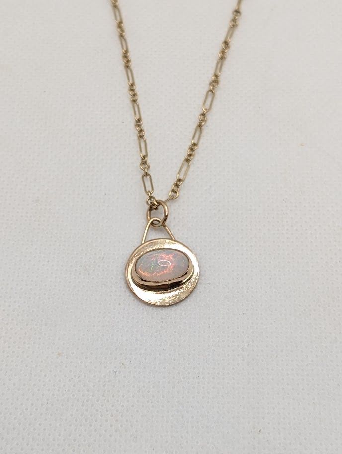 Savage Roots Gracie Necklace in Ethiopian Opal