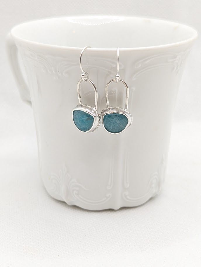 Savage Roots Charlotte Earrings in Amazonite