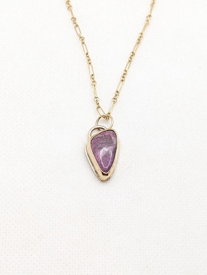 Savage Roots Molly Necklace in Cobalto Calcite