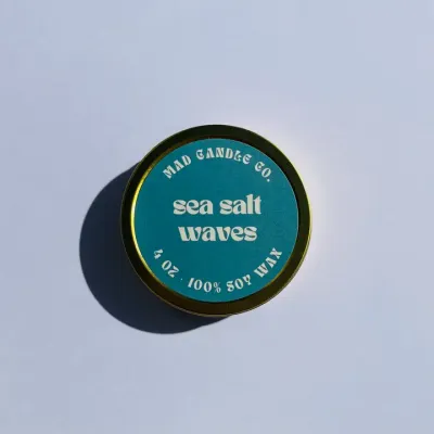 Mad Candle Co. Sea Salt Waves Soy Candle - 4oz