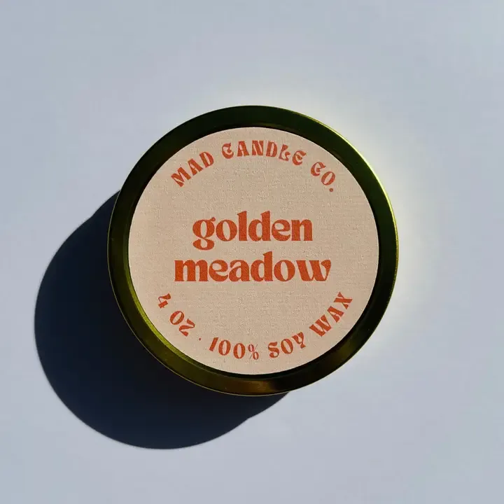 Mad Candle Co. Golden Meadow Soy Candle - 4oz