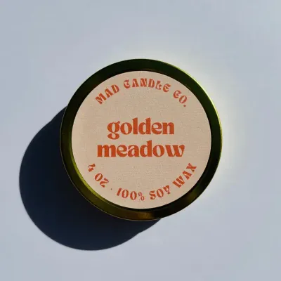 Mad Candle Co. Golden Meadow Soy Candle - 4oz Mad Candle Co. Golden Meadow Soy Candle - 4oz