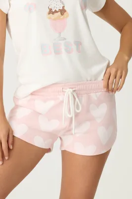 PJ Salvage Sundae Best Shorts in Blush PJ Salvage Sundae Best Shorts in Blush