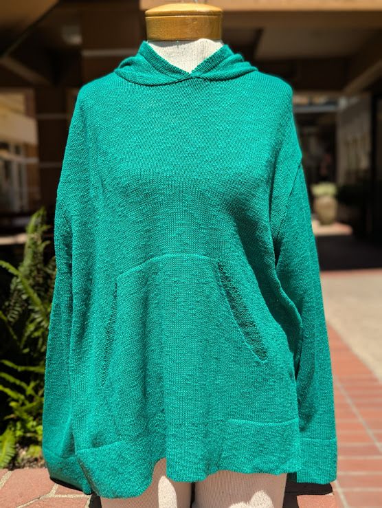 Avalin Cotton Hoodie in Green