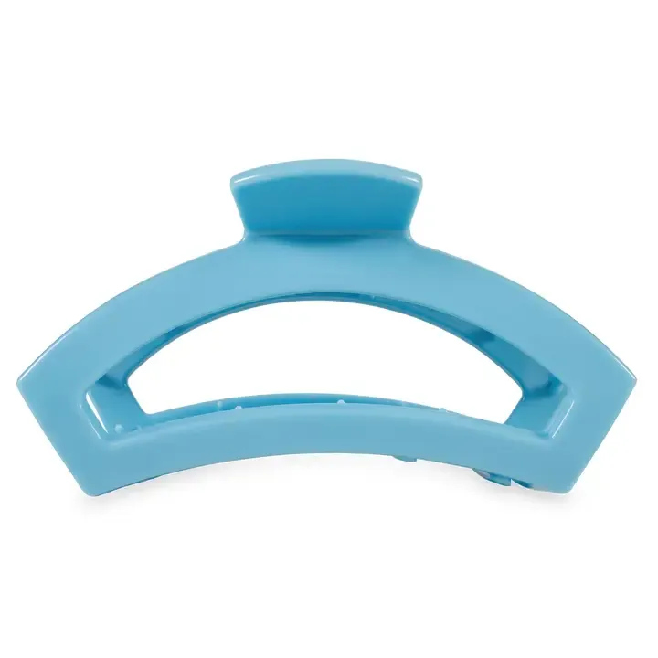 Teleties Large Open Hair Clip in Summer Sky