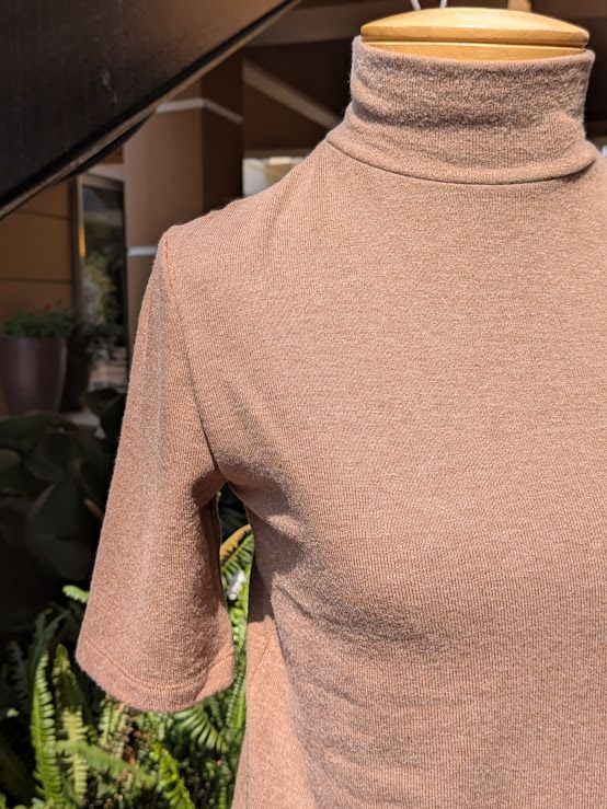 Velvet Malaya Kashmir Knit Top in Cognac