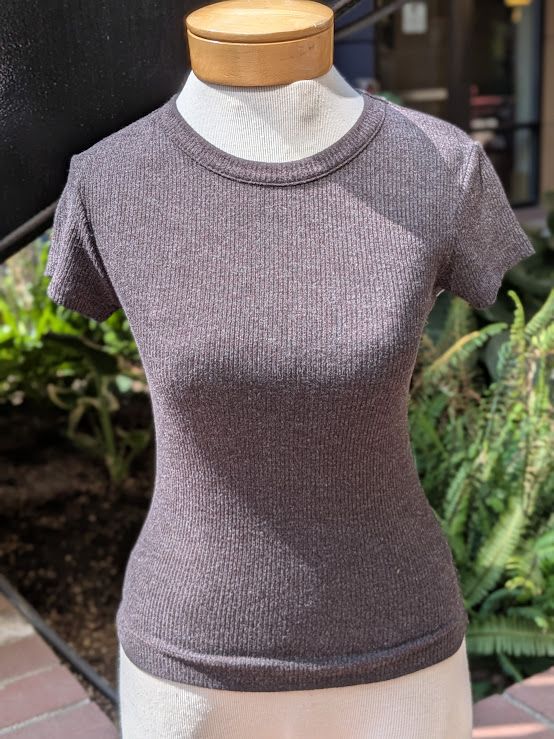Citizens of Humanity Nello Tee in Heather Brown