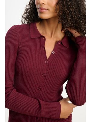 Velvet Nikki Lux Cotton Cashmere Cardigan in Syrah Velvet Nikki Lux Cotton Cashmere Cardigan in Syrah