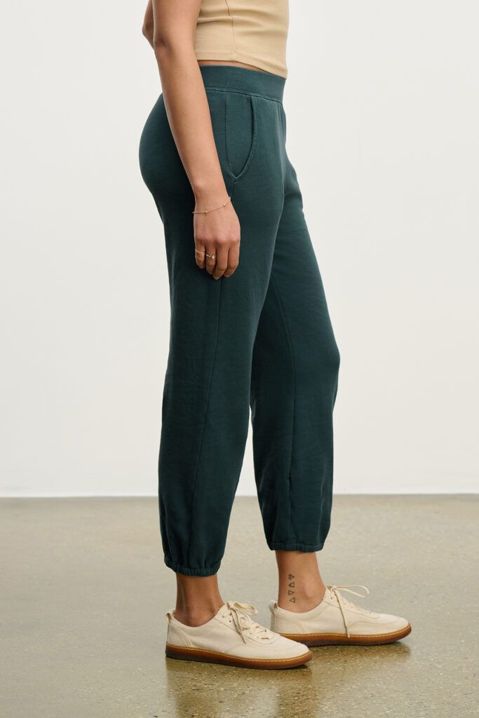 Velvet Zuma Organic Fleece Pant in Mallard