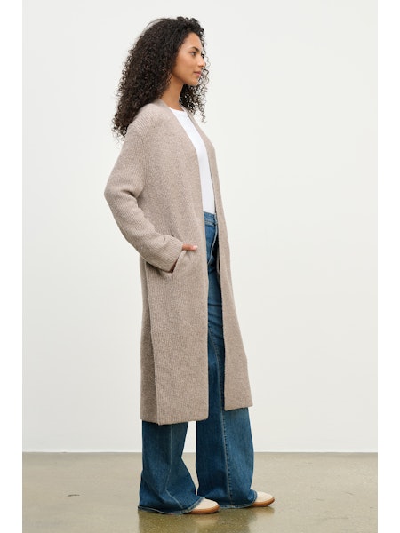 Velvet Misha Cozy Knit Sweater in Tan