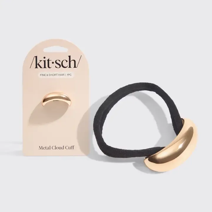 Kitsch Gold Metal Small Cloud Cuff