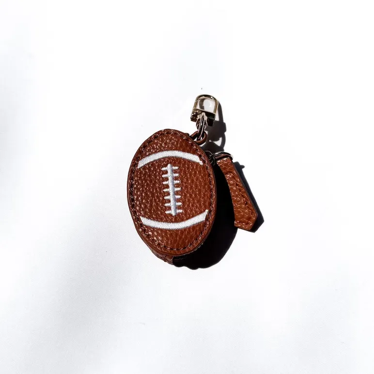 Pretty Simple Sports Bag Charm in Football Pretty Simple Sports Bag Charm in Football